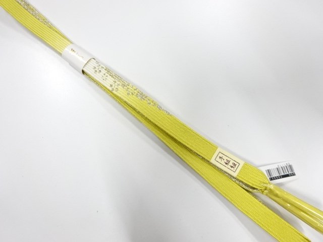 未使用品　正絹　高麗　手組帯締め